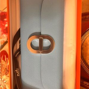 Hermes Light Blue Crossbody Bag